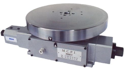 Pneumatischer Rundschalttisch - max. 200 kg | P300 - MCPI SAS - horizontal / für Werkzeugmaschinen / Planverzahnung