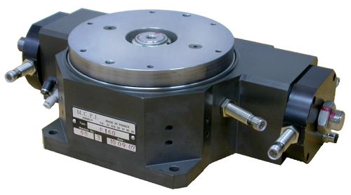Pneumatischer Rundschalttisch - P160 - MCPI SAS - horizontal / für Werkzeugmaschinen / Planverzahnung