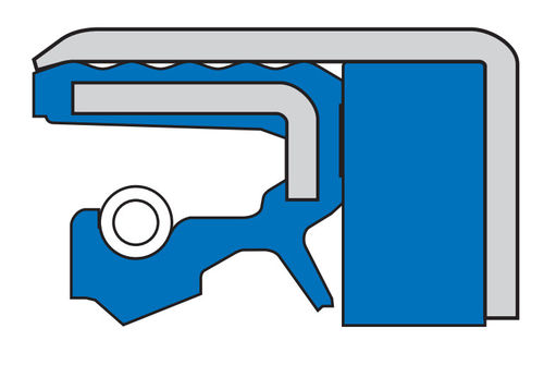 O-Ring-Dichtung - COMBI series  - Simrit - Gummi / für Drehwellen / Stangen