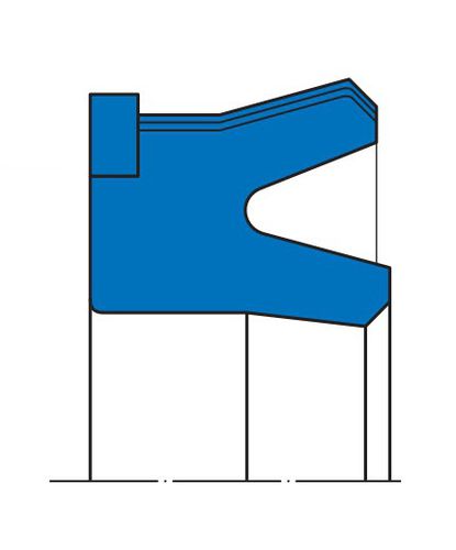 O-Ring-Dichtung - 0215 - Simrit - Elastomer / V-Ring / Kolben