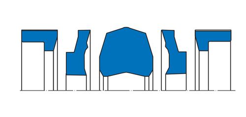 Lippendichtung - L 43 - Simrit - Kolben