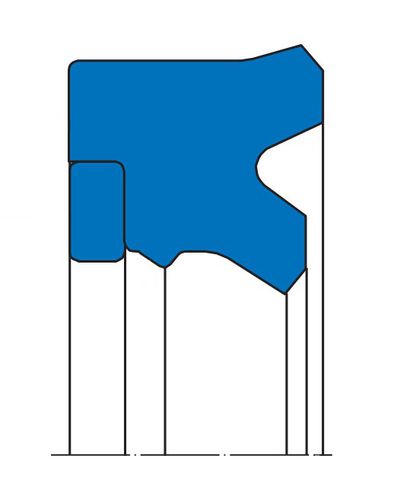 O-Ring-Dichtung - TM 23 - Simrit - U-förmig / Stangen