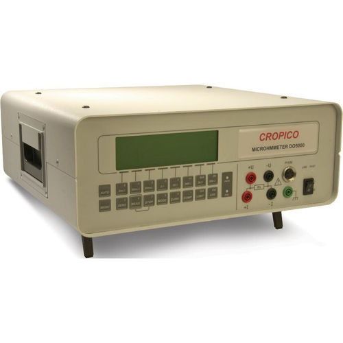 Digitales Mikroohmmeter - DO5002  - Seaward - Tisch / mit integriertem Temperaturausgleich