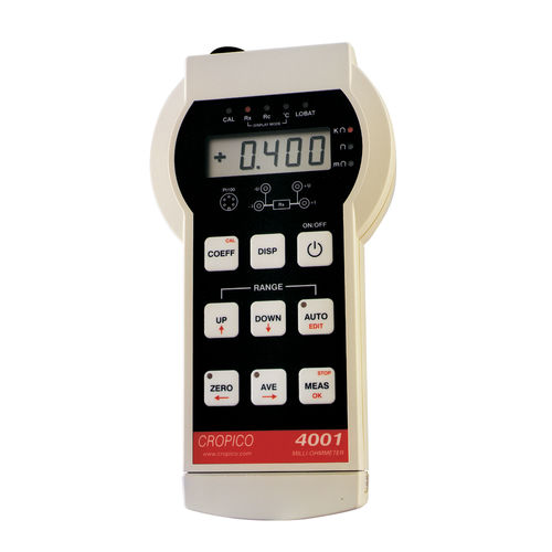 Digitales Ohmmeter - DO4001 - Seaward - tragbar / mit niedrigem Widerstand / gehärtet