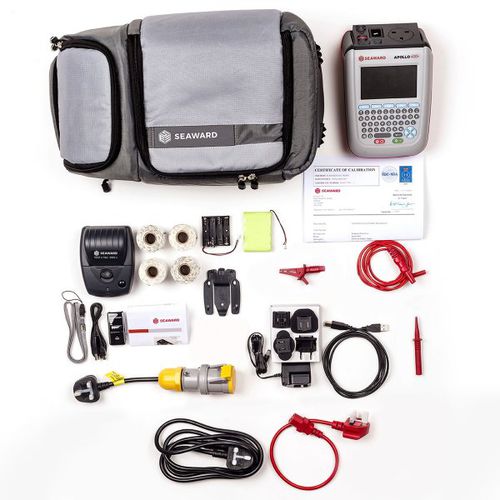 Tester / tragbar für Elektrogeräte - Apollo 400+ Pro Kit - Seaward - Spannung / Widerstand / für Industrieanwendungen