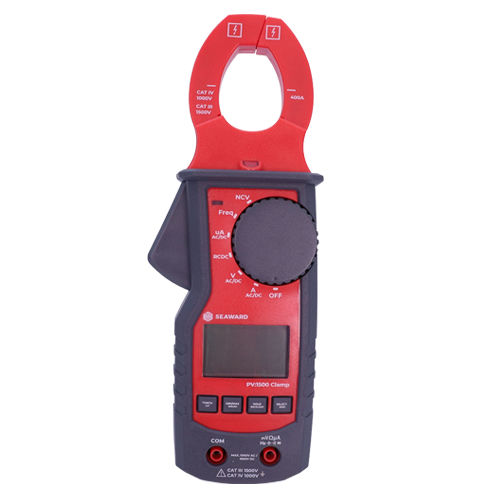 Digitale Strommesszange - PV:1500 - Seaward - tragbar / 1000 V / 1500 V