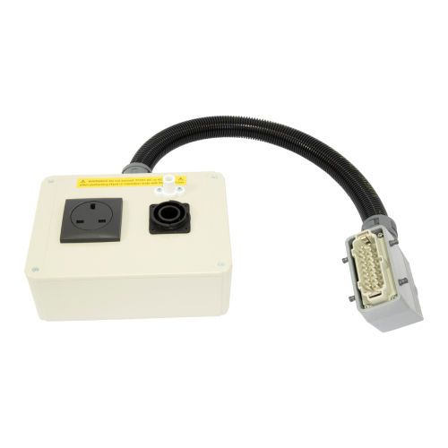 Voll ausgestattetes Elektrogehäuse - HAL 103 - Seaward - tragbar / mit Steckdosen
