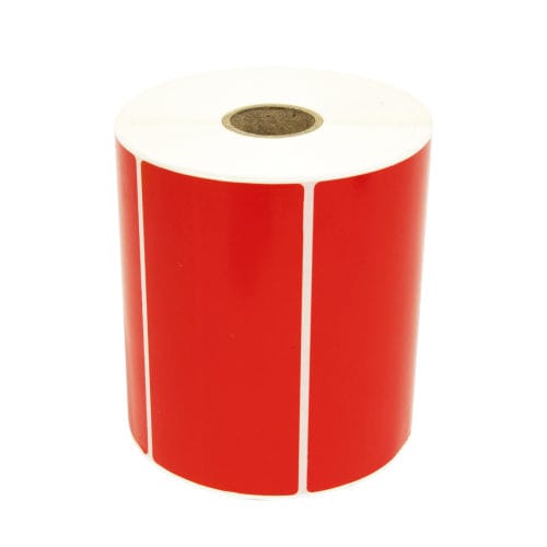 Etikett für Drucker - 312A961 - Seaward - rot / Rollen