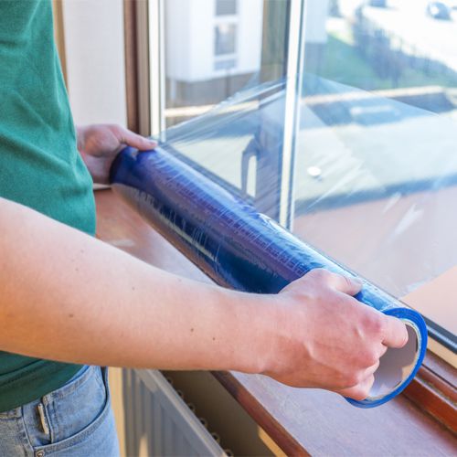 Schutzfolie - 111-008 - Protecta Screen - selbstklebend / Sperr / auf Rolle