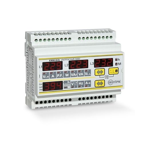 Spannungsmessgerät - EMM-D4h   - Contrel elettronica - Strom / Frequenz / Leistungsfaktor