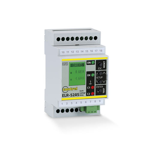 Fehlerstromschutzrelais - ELR-52AS - Contrel elettronica - Strom / AC / für DIN-Schiene