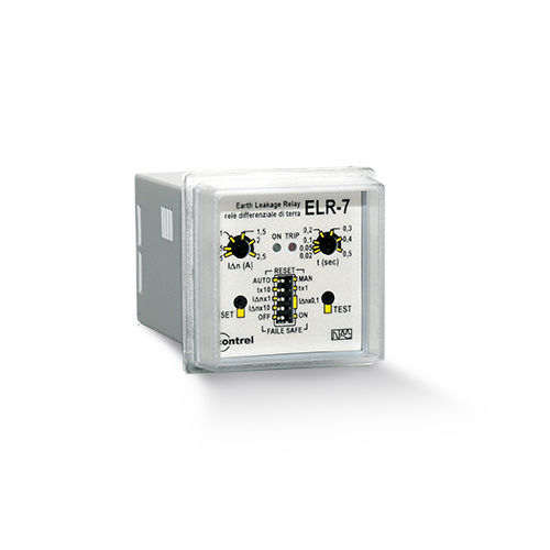 Fehlerstromschutzrelais - ELR-7 series - Contrel elettronica - 2NO/NF / AC / DC
