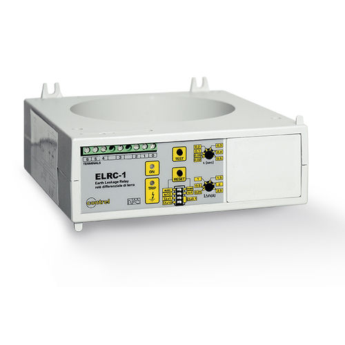 Fehlerstromschutzrelais - ELRC-1 series - Contrel elettronica - 1NO/NF / für Schalttafelmontage / für DIN-Schiene