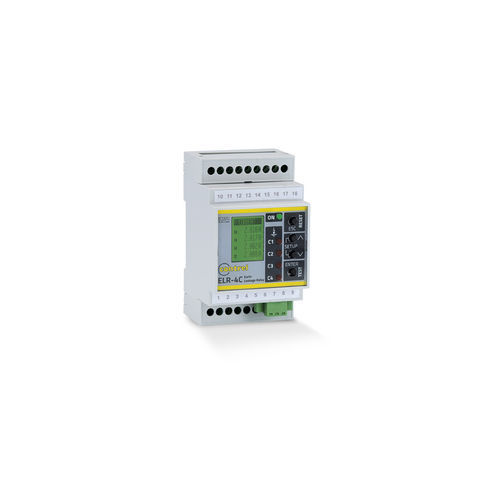 Fehlerstromschutzrelais - ELR-4C  - Contrel elettronica - für DIN-Schiene / RS485 / IEC