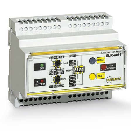 Fehlerstromschutzrelais - ELR-62 - Contrel elettronica - Strom / für DIN-Schiene / IEC