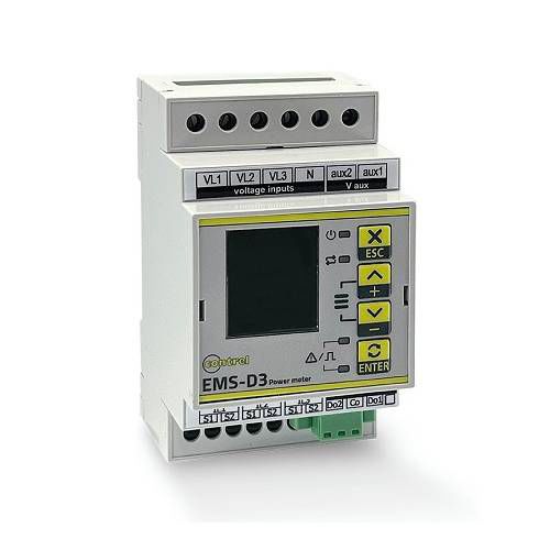 Vielzweck-Leistungsmessgerät - EMS-D3 - Contrel elettronica - Frequenzmesser / Multimeter / Energieverbrauch