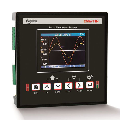 Netzqualitätsanalysator - EMA-11N - Contrel elettronica - Signal / Überwachung / Oberschwingung