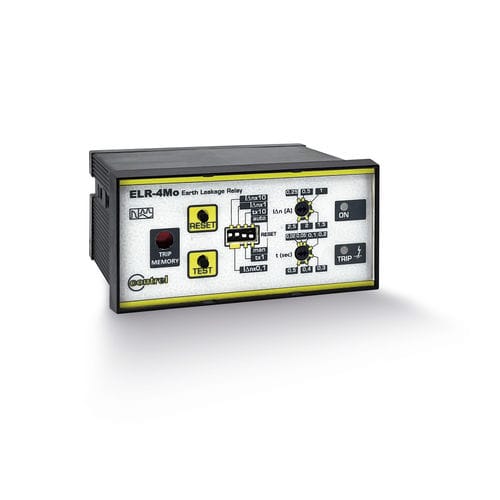 Fehlerstromschutzrelais - ELR-4 series - Contrel elettronica - 2NO/NF / für Schalttafelmontage / für DIN-Schiene