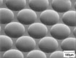 Linsen-Array / aus BK7-Glas - 200 µ - Rockwell Scientific - ultraviolett / Mikro