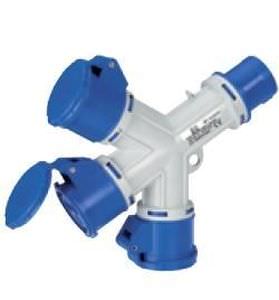 Hängende Steckdose - max. 415 V, 16 - 32 A | 690 series  - Elettrocanali - Einbau / IP67