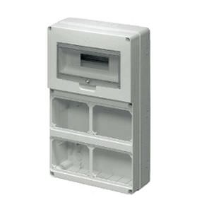ABS-Elektrogehäuse - 16 - 63 A | EC69035 - Elettrocanali - für Verteiler / mit Steckdosen / vormontiert