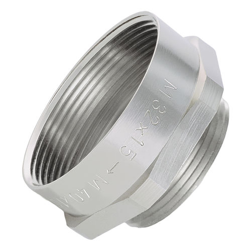 Kabelverschraubung / vernickeltes Messing - EPN 740 - PROTEC - Messing / gerade / metrisch