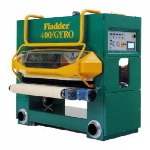 Bürsten-Entgratmaschine - FLADDER® 400/GYRO - Fladder - zur Endbearbeitung / für Blech / automatisch