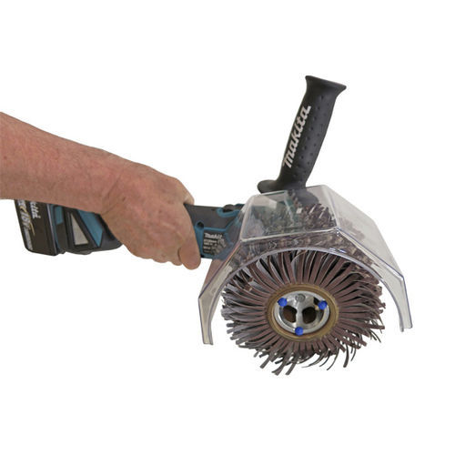 Schleifer-Polierer / Winkel - POWERTOOL - Fladder - Handgerät / elektrisch / Bürsten