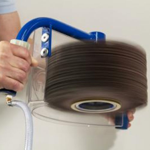 Schleifer-Polierer / Rollen - FLADDER® 250/AIR - Fladder - Handgerät / pneumatisch / Bürsten