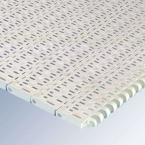 Modulares Förderband - E30 series - Afher Eurobelt - perforiert / Polypropylen / Industrie