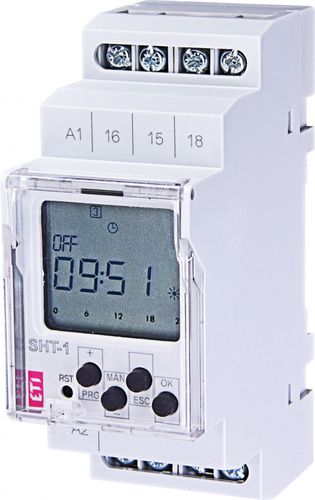 Digitaler Zeitschalter - 002470051 - ETI - für DIN-Schiene