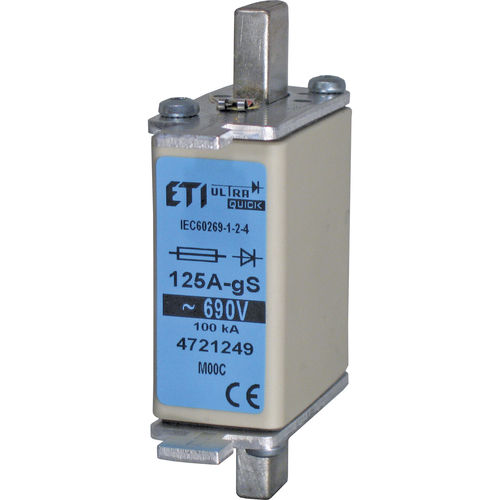 NH-Sicherung - 004721249 - ETI - schnell auslösende / gS-Typ schutz / für Halbleiter
