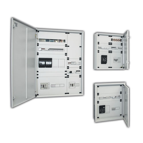 Voll ausgestattetes Elektrogehäuse - 001101411 - ETI - wandmontiert / Kunststoff / IP65