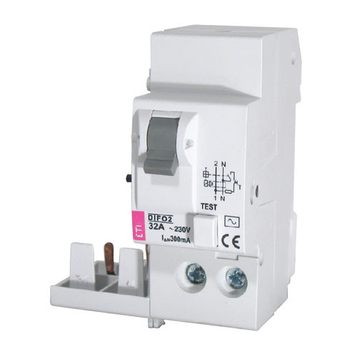 Modularer Fehlerstromschutzschalter - 002058006 - ETI - DIN-Schiene