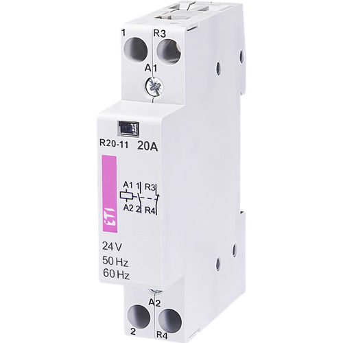 Modulares Schütz - 002461221 - ETI - AC / einphasig / für DIN-Schiene