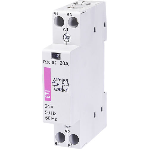 Modulares Schütz - 002461231 - ETI - AC / einphasig / für DIN-Schiene
