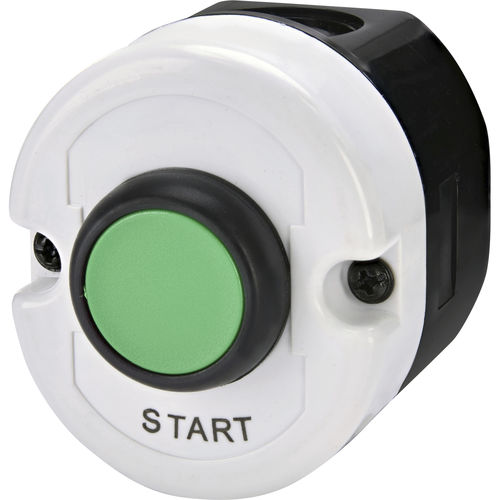 Schaltergehäuse mit 1 Taste - 004771441 - ETI - IP65 / IP67 / Start/Stop
