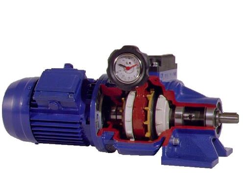 Mechanischer Drehzahlregler - 0.22 - 1 kW, 5 - 14 Nm | GV Series - GM - GHIRRI MOTORIDUTTORI