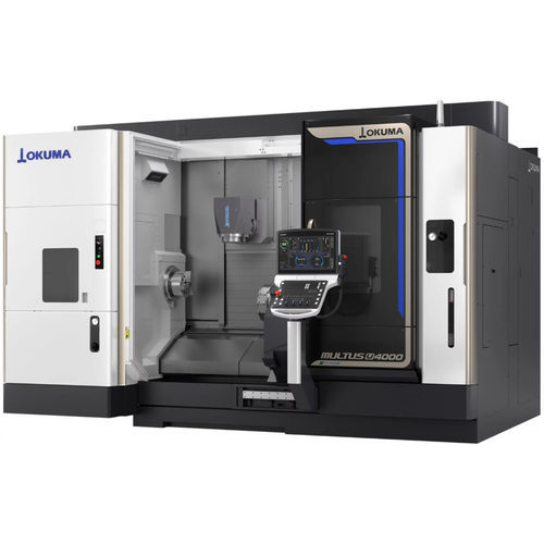 Dreh-Fräszentrum / CNC - MULTUS U4000 - OKUMA EUROPE GMBH - horizontal / Doppelrevolver / Zweispindel