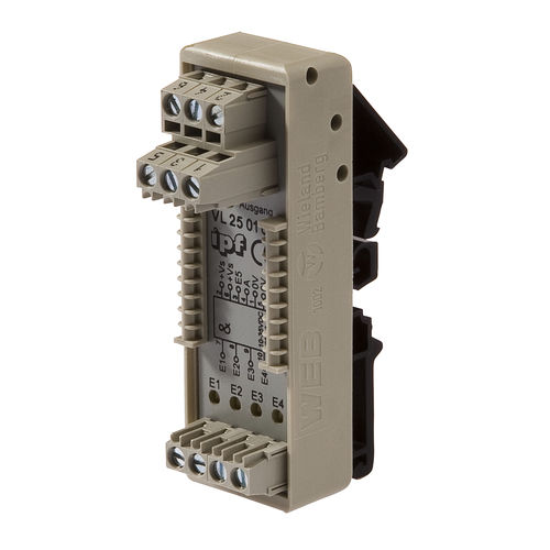 DIN-Schiene-Logikmodul - VL250100 - ipf electronic gmbh - eingebaut / Eingänge / Ausgänge