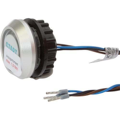 Kapazitiver Drucktaster - KY98A715 - ipf electronic gmbh - schwingungsresistent / IP67 / LED