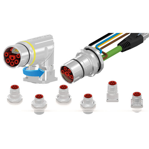 Hybrid-Steckverbinder - CONEC Elektronische Bauelemente GmbH - Daten / zirkulär / Bajonett