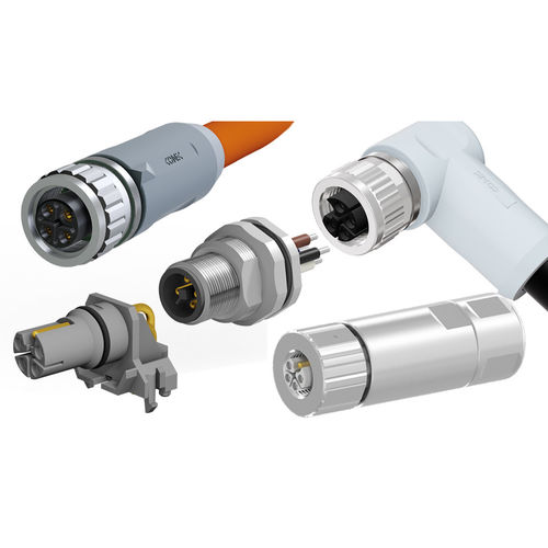 Stromversorgungs-Steckverbinder - CONEC Elektronische Bauelemente GmbH - DIN / für Schalttafelmontage / M12x1