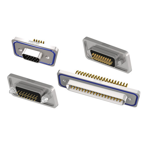 D-sub-Steckverbinder - CONEC Elektronische Bauelemente GmbH - Daten / hohe Dichte / Zink