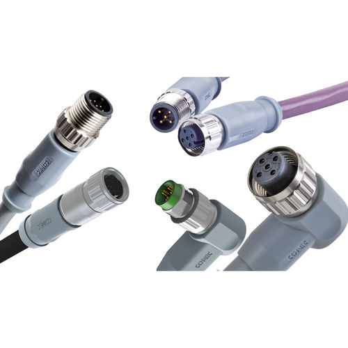 Datensteckverbinder - CONEC Elektronische Bauelemente GmbH - DIN / umspritzt / innen