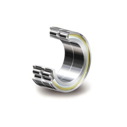 Zylinderrollenlager - NKE AUSTRIA GmbH - zweireihig / Stahl / für Rolle