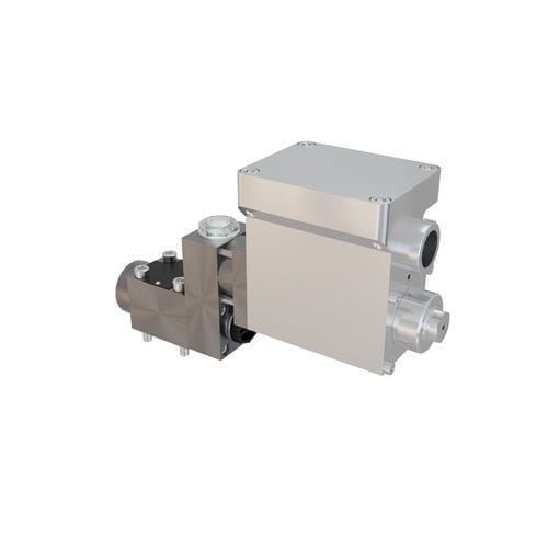 Hydraulik-Wegeventil mit Ventil - 6548601 - Hauhinco - mit manueller Bedienung / pneumatisch / 2/2-Wege