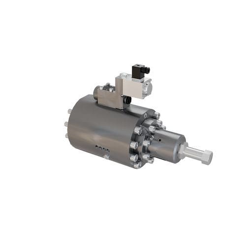Hydraulik-Wegeventil mit Ventil - 6600205 - Hauhinco - steuerbar / 2/2-Wege / 3/2-Wege