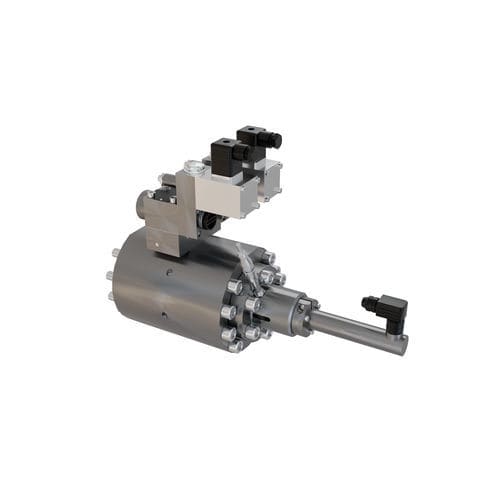 Hydraulik-Wegeventil mit Ventil - 6600303 - Hauhinco - steuerbar / 2-Wege / proportional