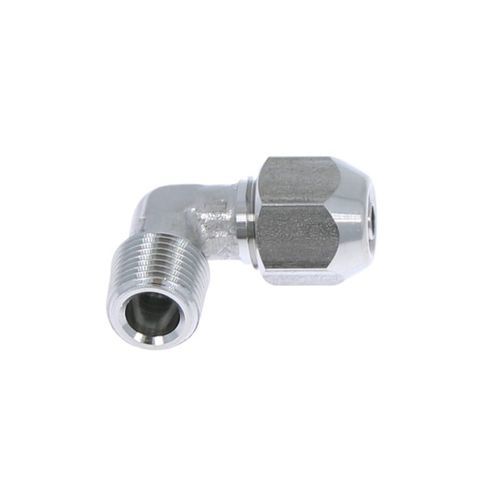 Pneumatischer Anschluss - A-WEk-VA series - Timmer GmbH - Schnell / 90°-Winkel / Edelstahl